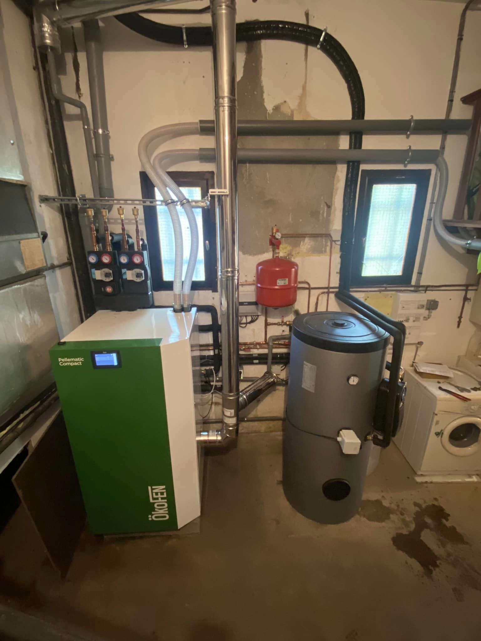 Installation chaudière biomasse au Boulou