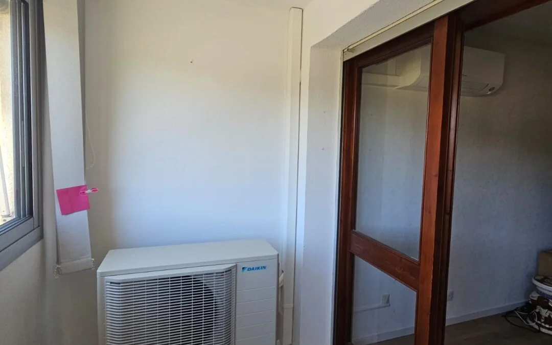 Installation de climatisation réversible à Amélie les Bains